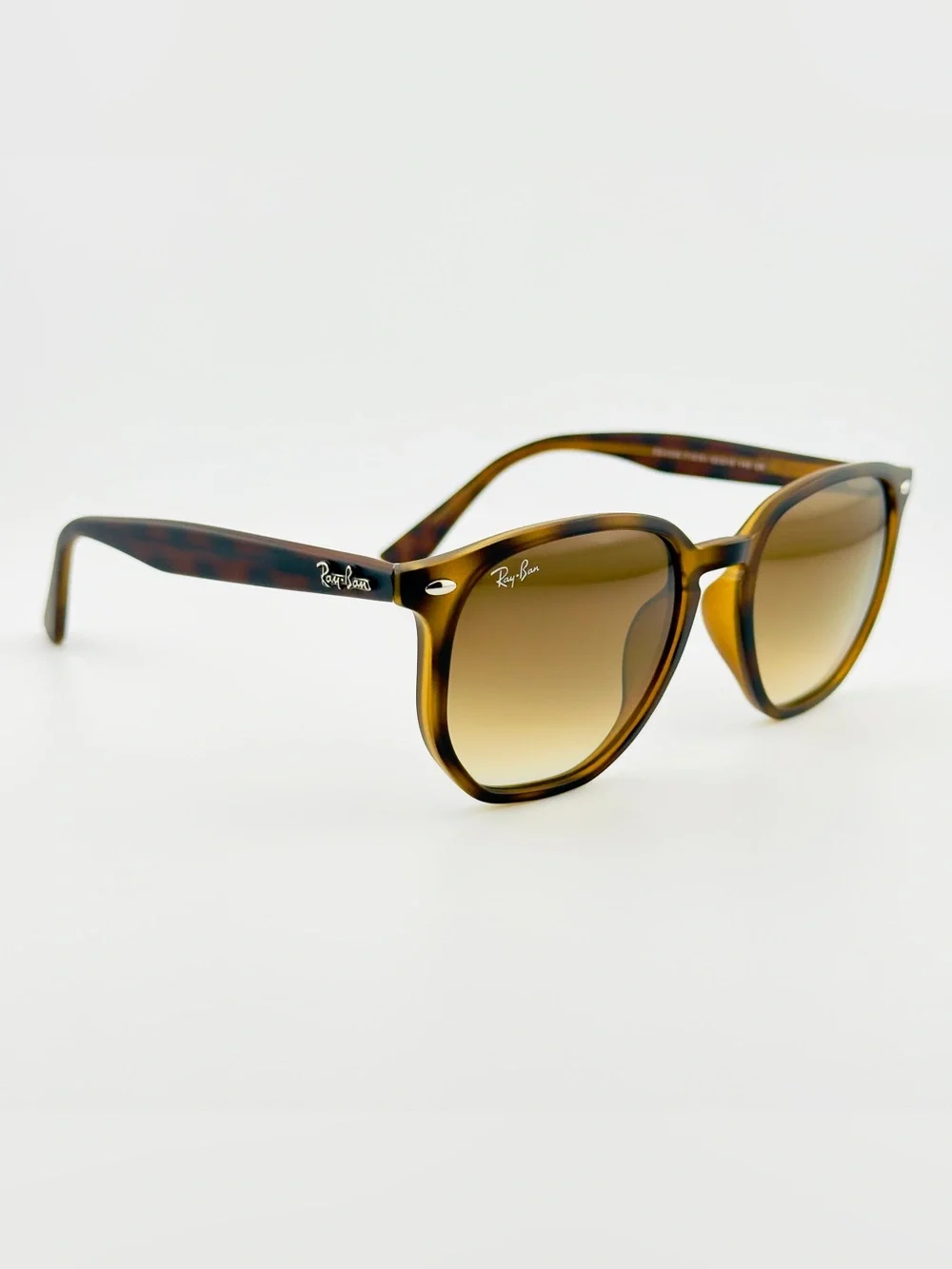 Ray-Ban Sunglasses RB4306 Matte Havana Frame With Gradient Brown Lenses UNISEX!